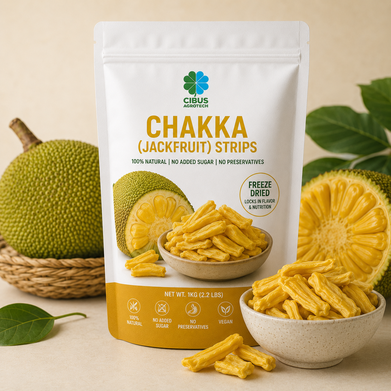 Chakka Strips from CIBUS AGROTECH Chakka Strips from CIBUS AGROTECH