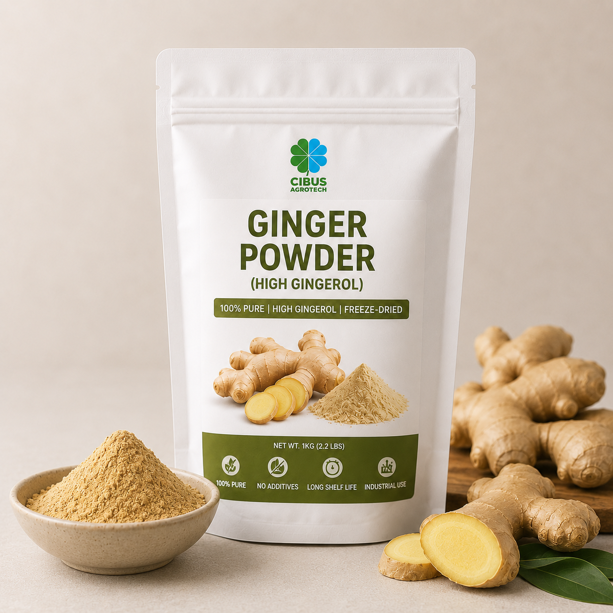 Ginger Powder from CIBUS AGROTECH Ginger Powder from CIBUS AGROTECH