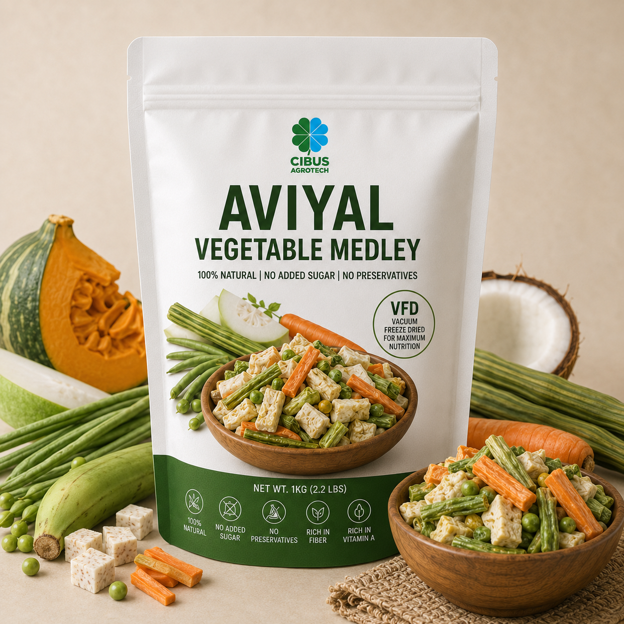 Fresh vegetable medley Fresh vegetable medley