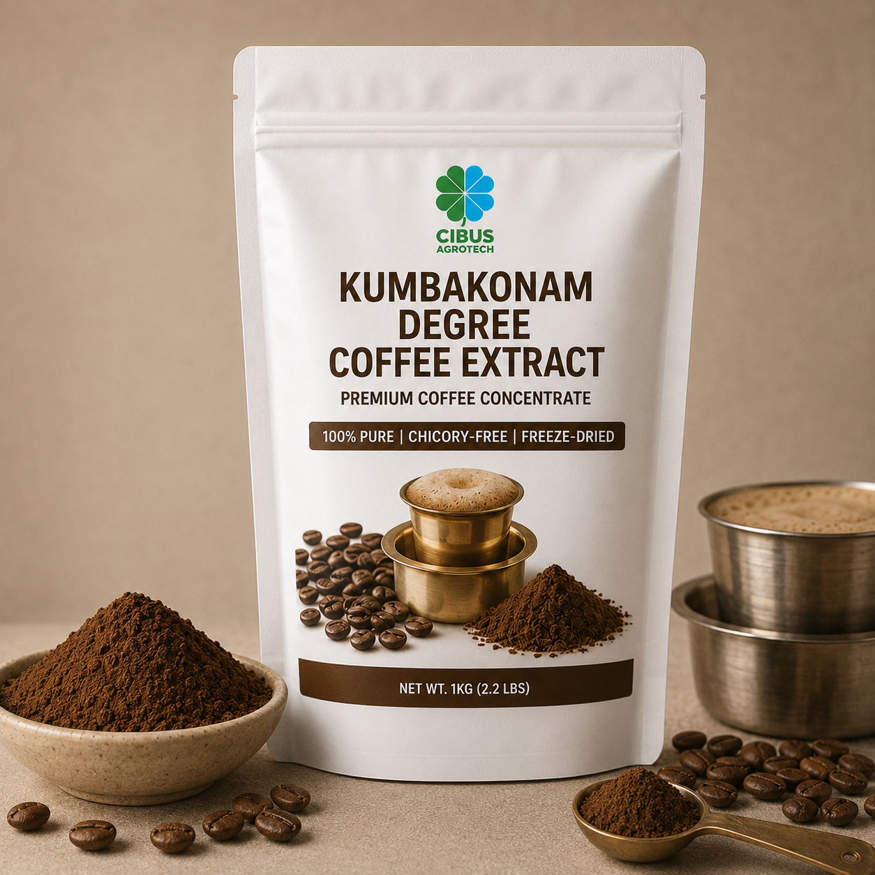 Kumbakonam Degree Coffee Extract from CIBUS AGROTECH Kumbakonam Degree Coffee Extract from CIBUS AGROTECH