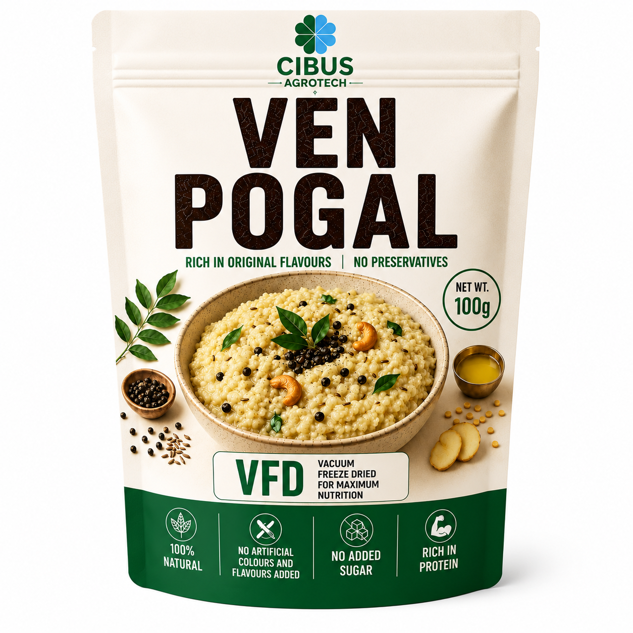 South Indian Ven Pongal South Indian Ven Pongal